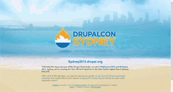 Desktop Screenshot of 2013.drupaldownunder.org